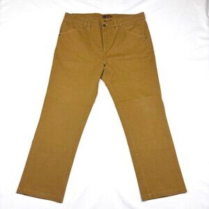 Flylow Gear Habitat Collection Rye Brown Trailworks Corduroy Pants Mens *36W 28L